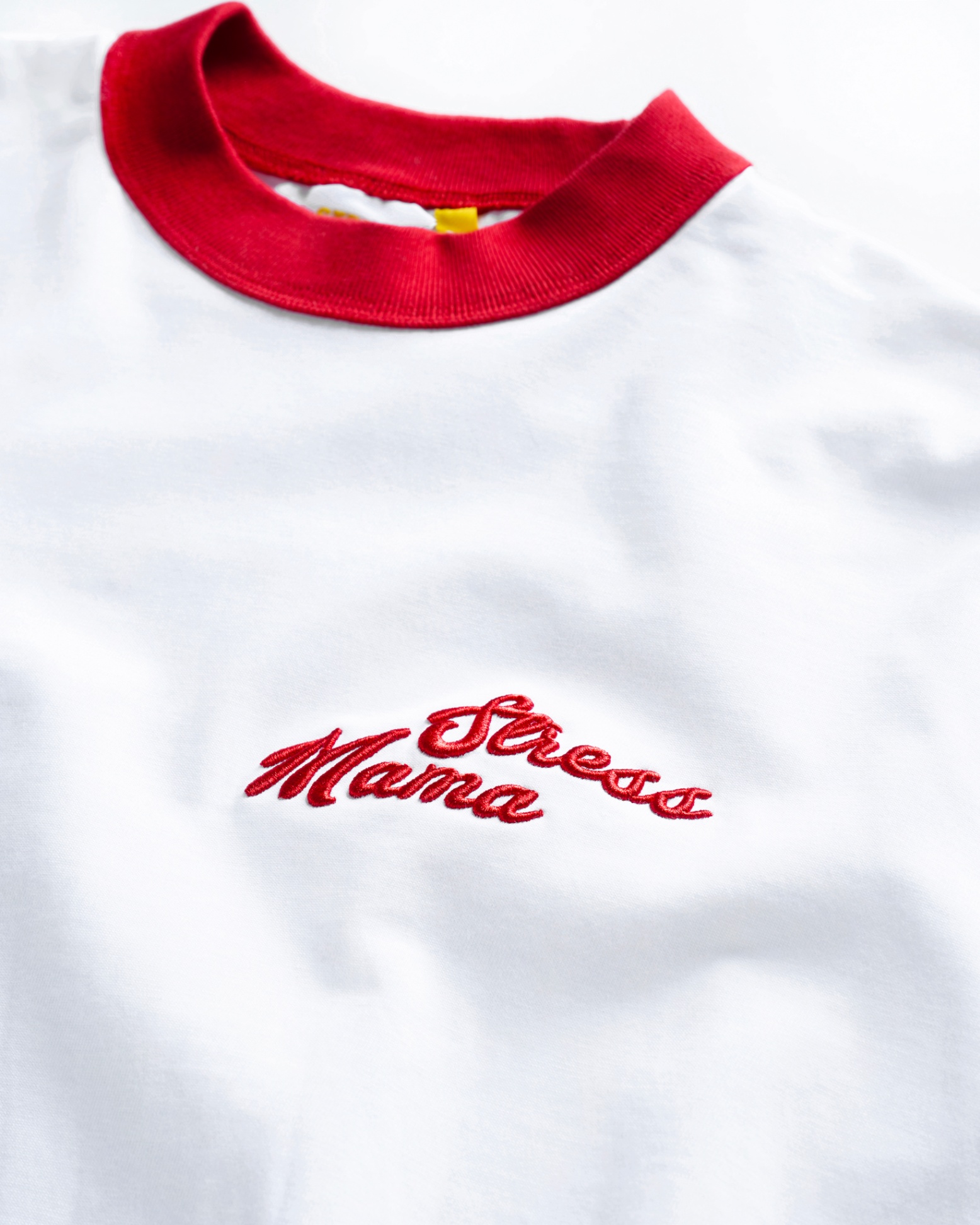 FALL24 SCARLET T-SHIRT - WHITE