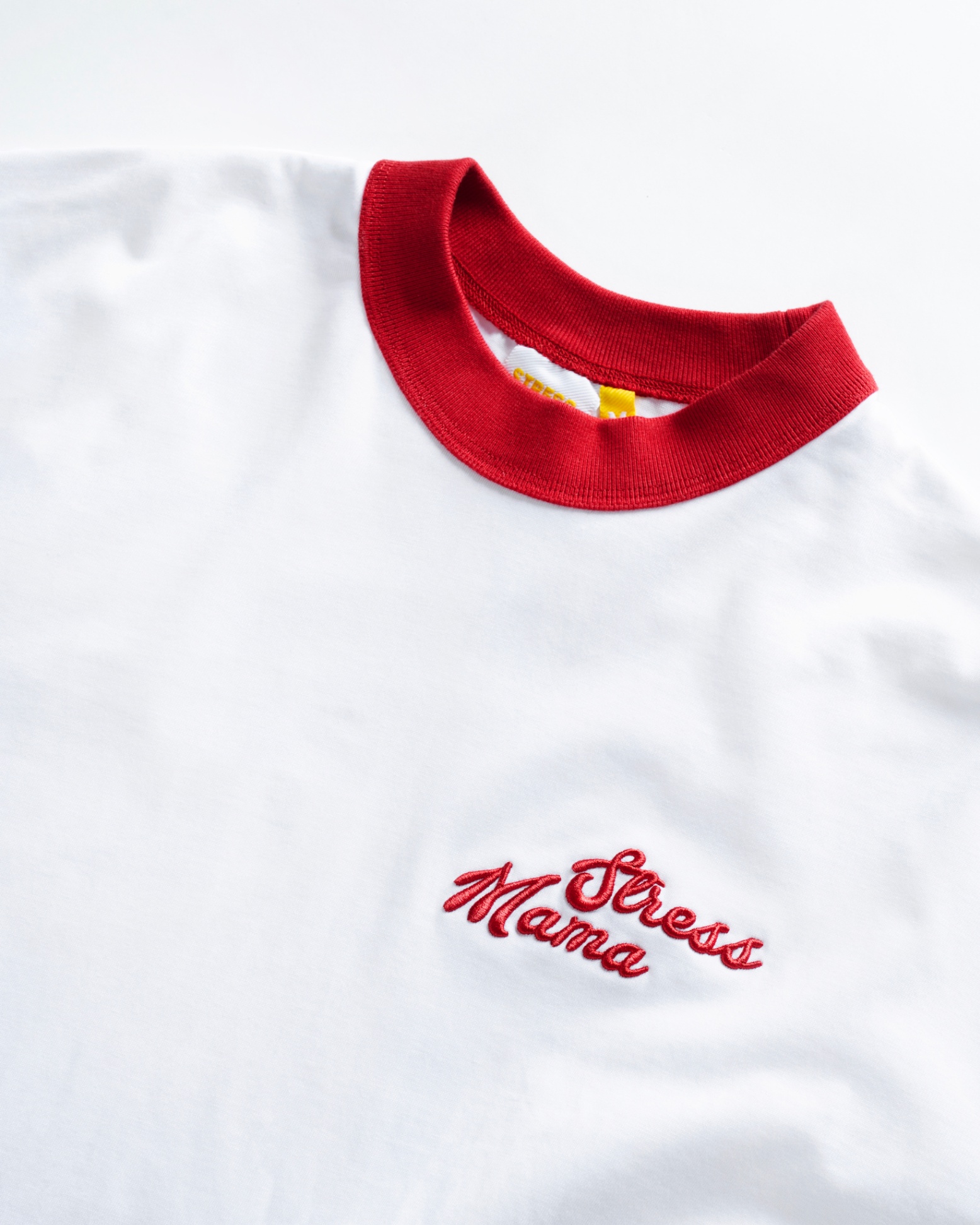 FALL24 SCARLET T-SHIRT - WHITE