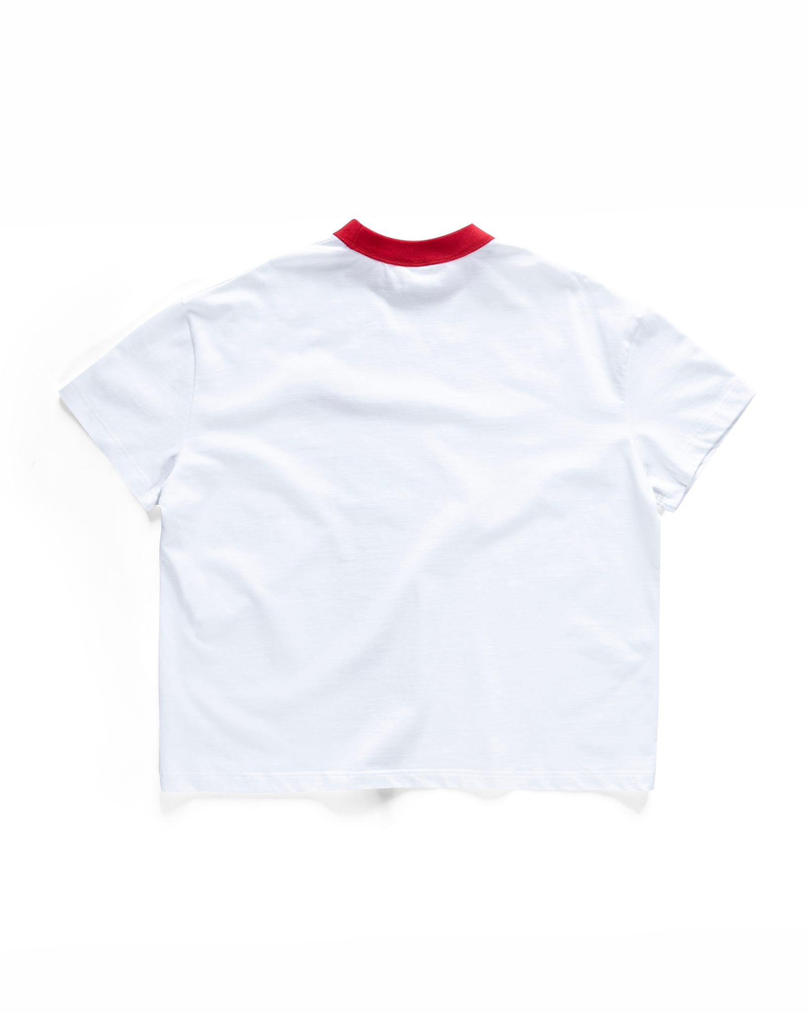 FALL24 SCARLET T-SHIRT - WHITE