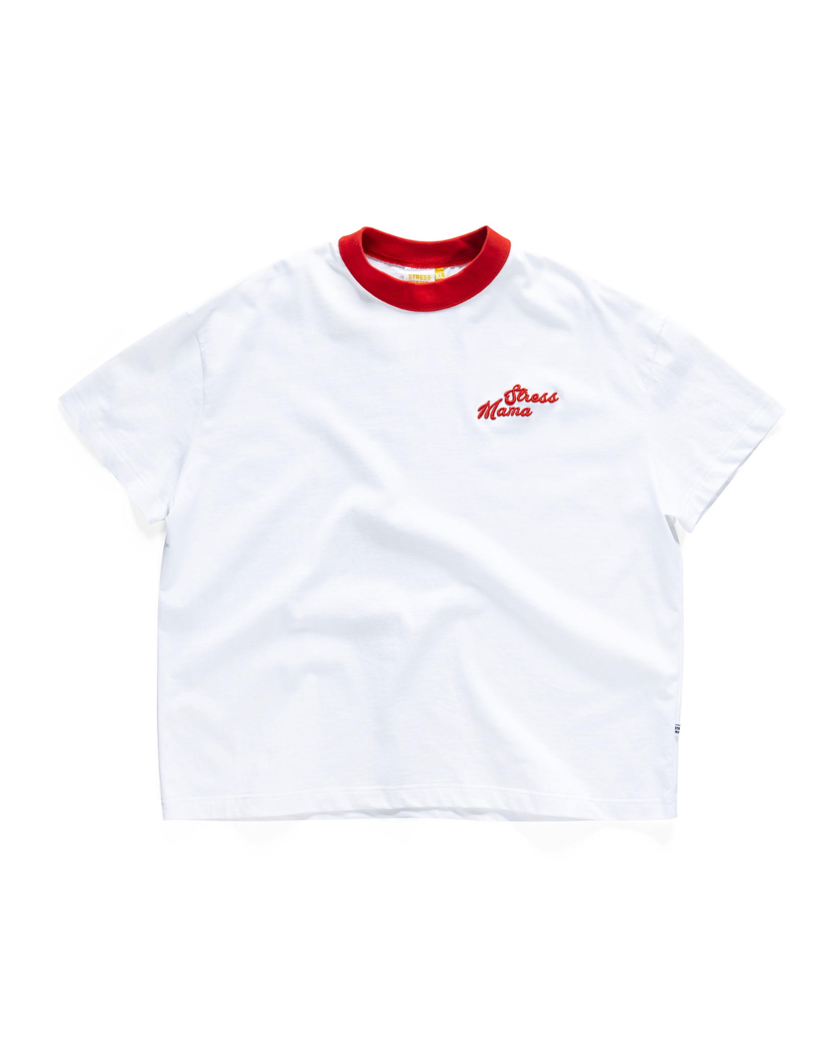 FALL24 SCARLET T-SHIRT - WHITE