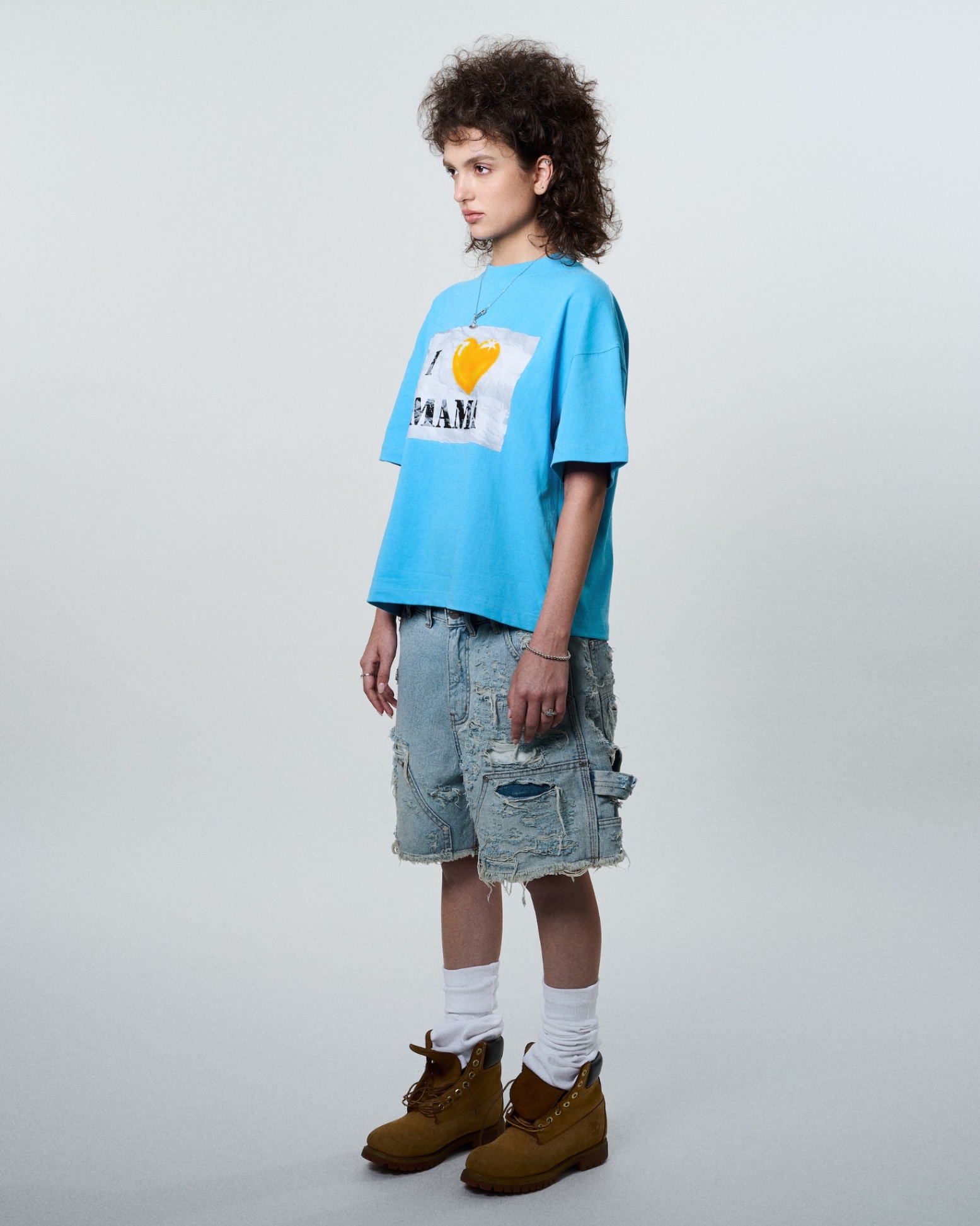 FW24 ILMM T-SHIRT - BLUE