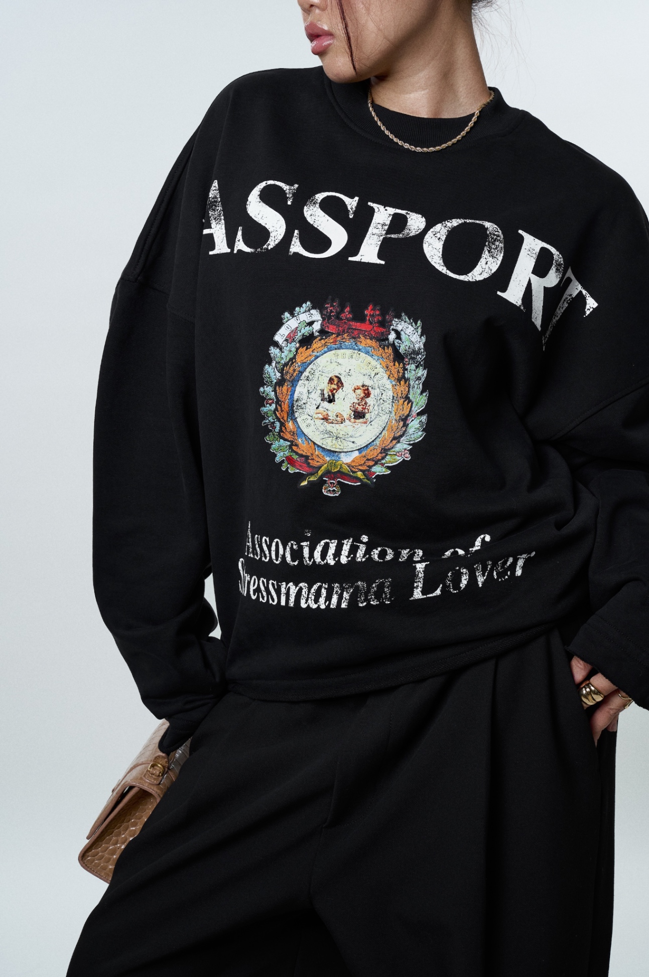 FW24 PASSPORT LONGSLEEVE - BLACK