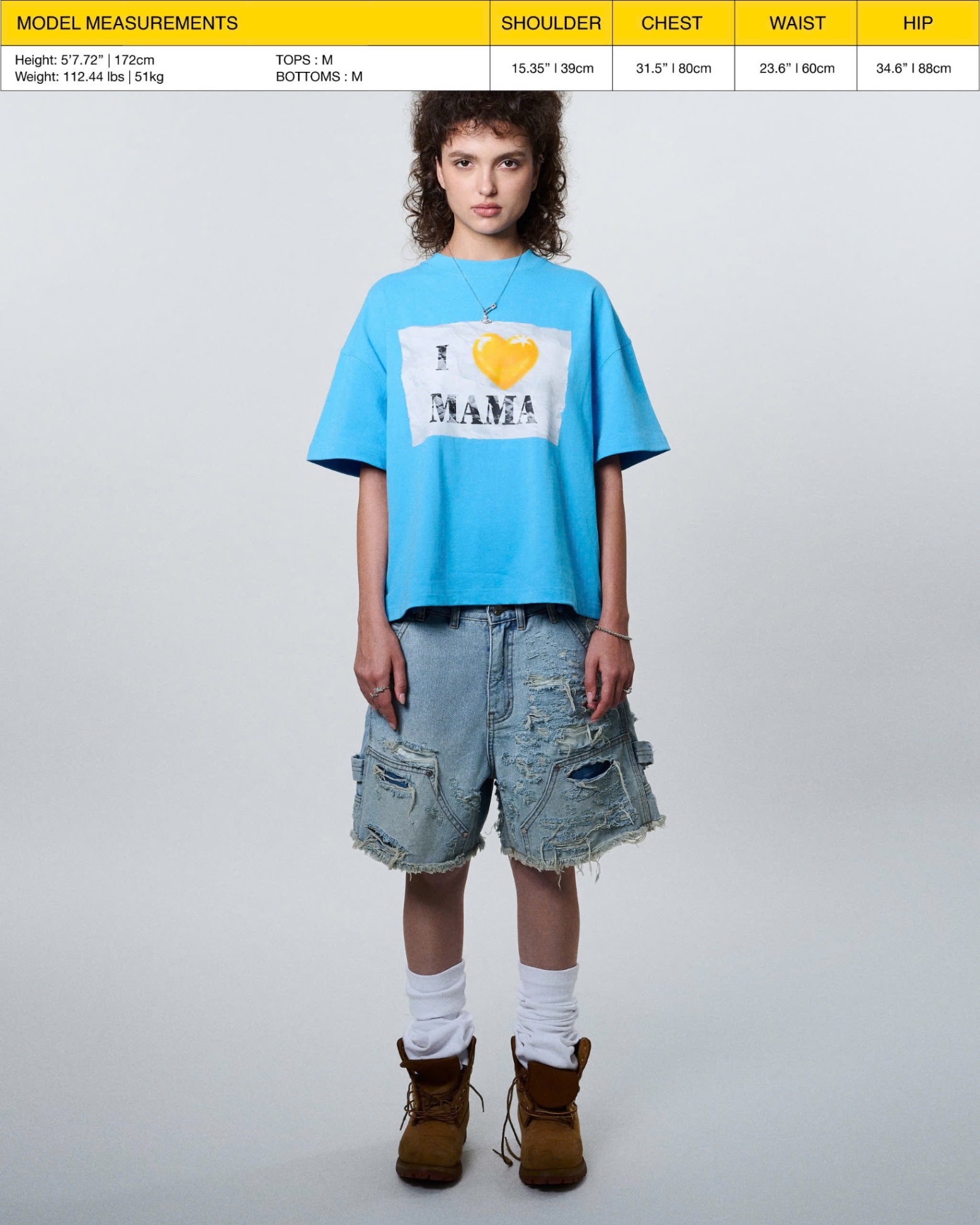 FW24 ILMM T-SHIRT - BLUE