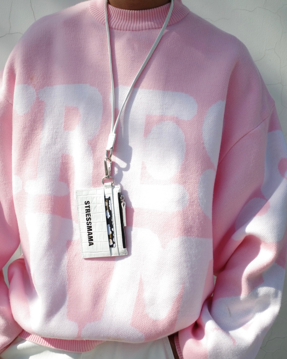 SSMA KNIT SWEATER - PINK