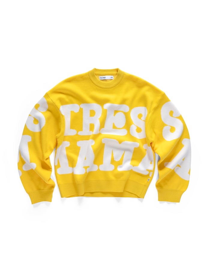 SSMA KNIT SWEATER - YELLOW