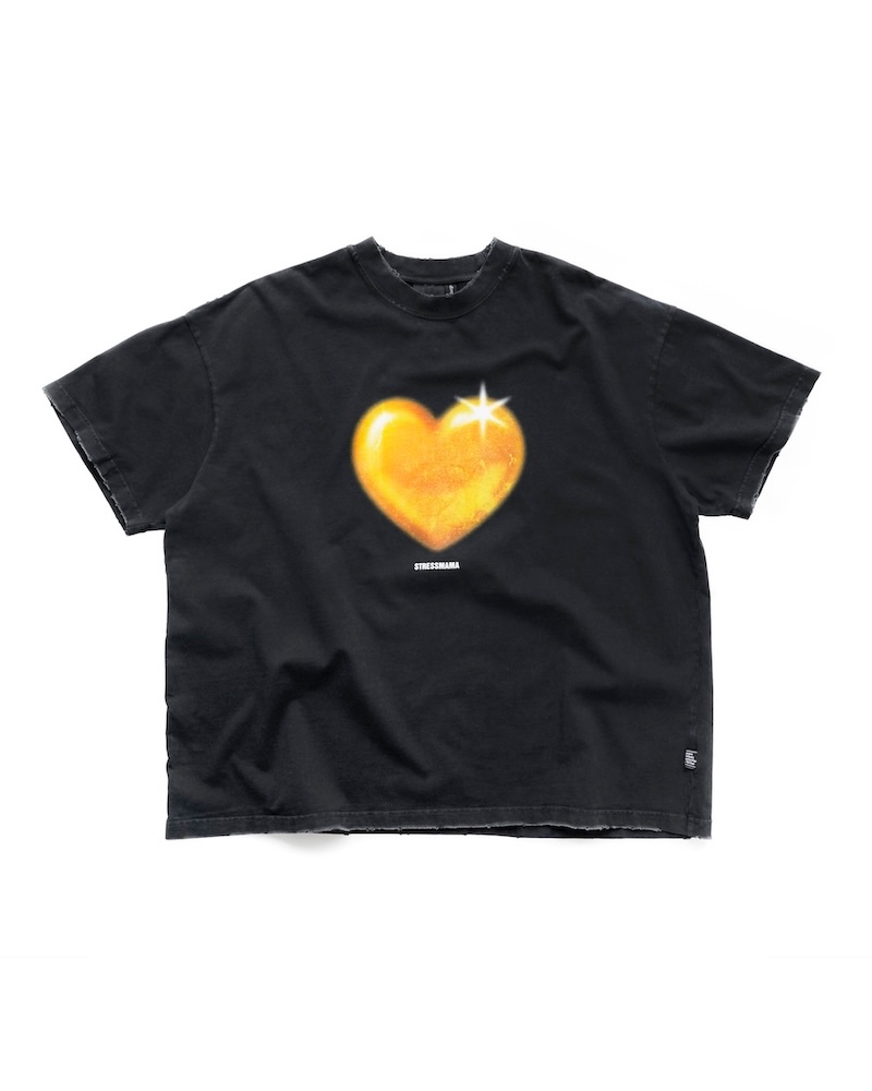 SSMA SUNLIT HEART V2 T-SHIRT - BLACK