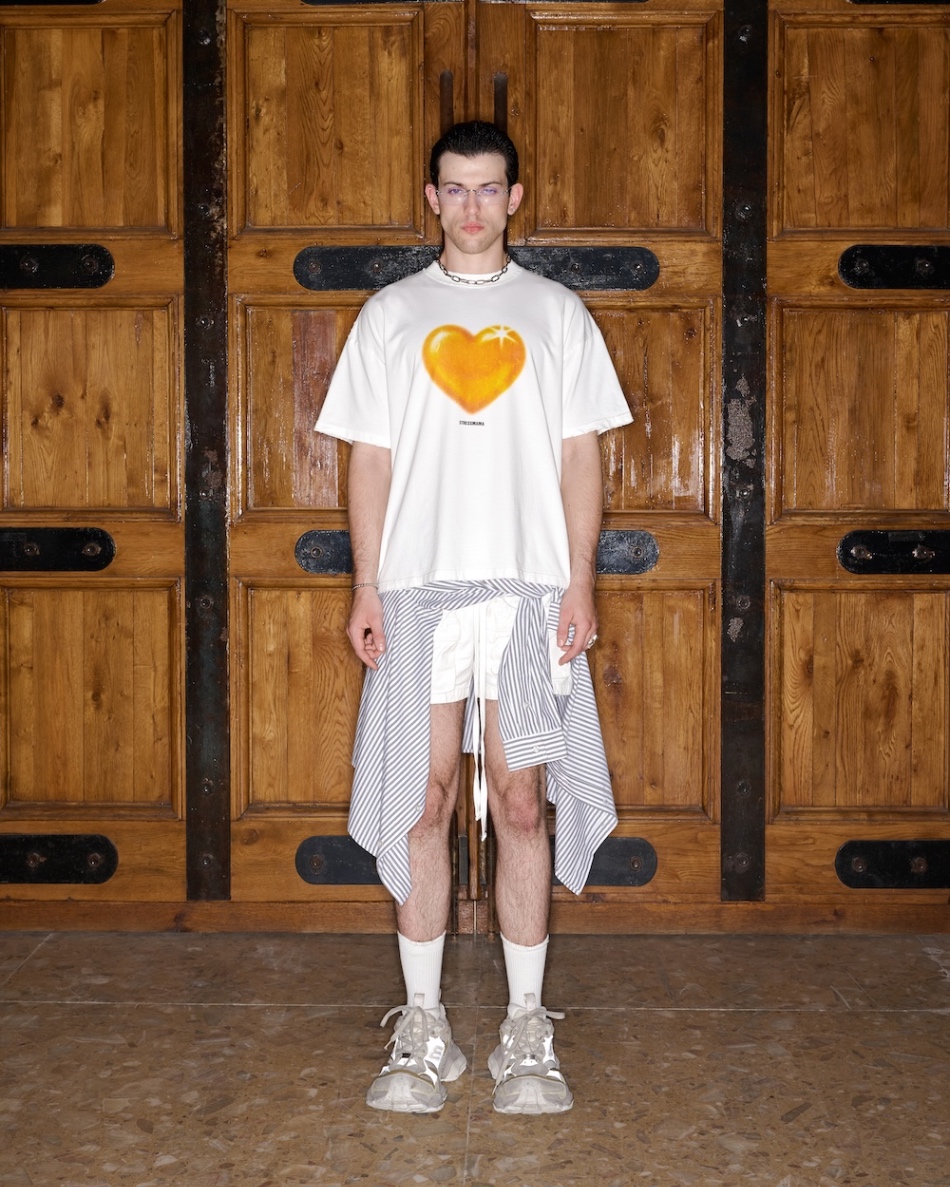 SSMA SUNLIT HEART V2 T-SHIRT - WHITE