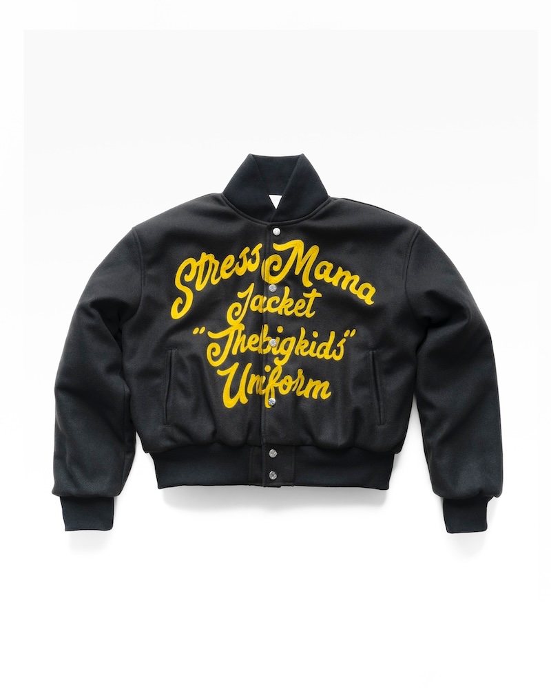 FW24 MAMA BOMBER JACKET - BLACK