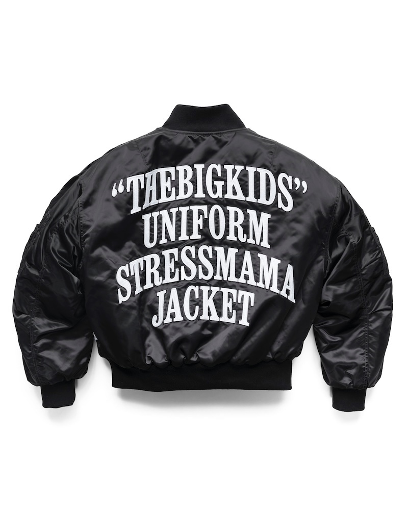 FW24 TBK BOMBER JACKET - BLACK