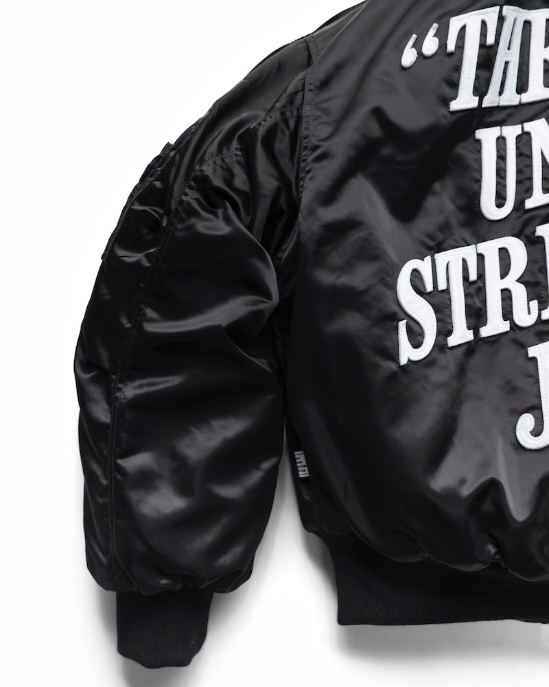 FW24 TBK BOMBER JACKET - BLACK