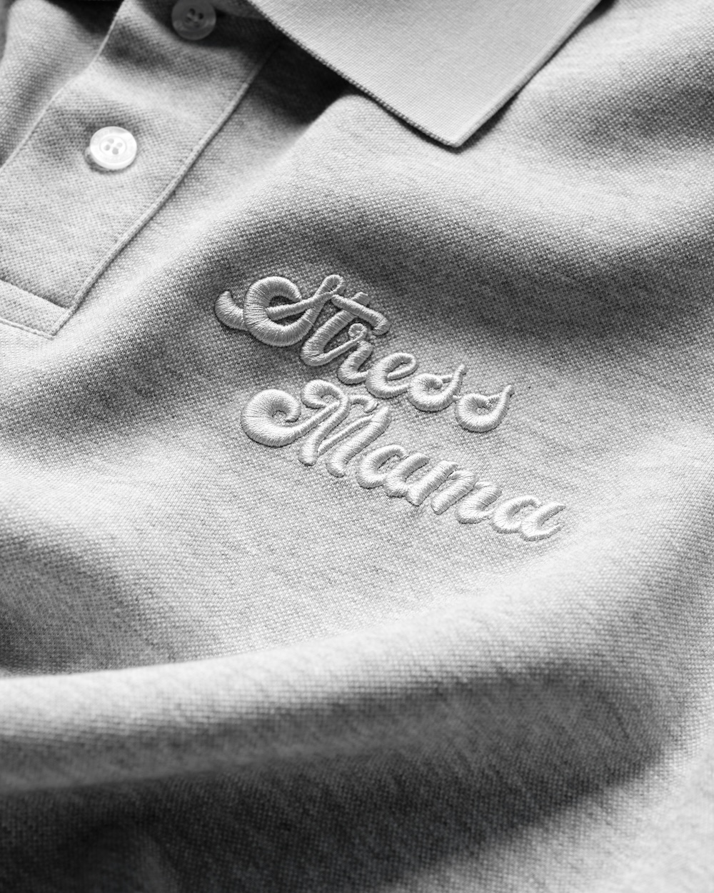 SSMA CORE POLO SHIRT - GRAY