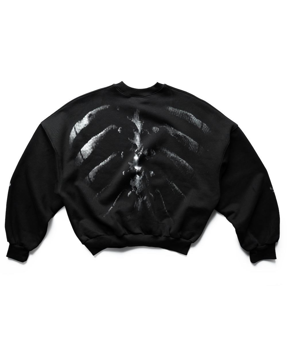 HOLIDAY24 BONE SWEATER -   BLACK