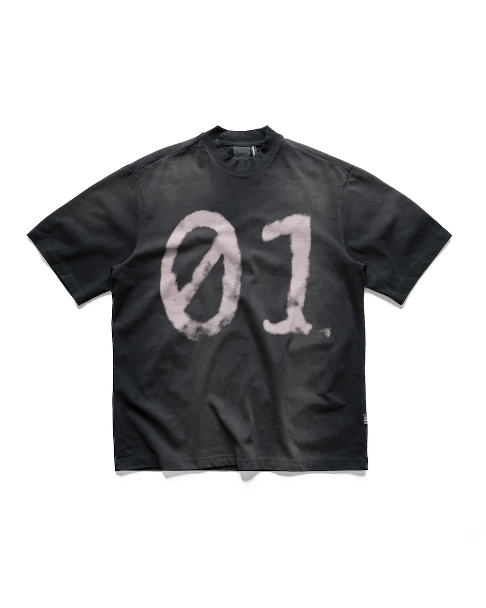 HOLIDAY24 01 WASHED T-SHIRT - BLACK