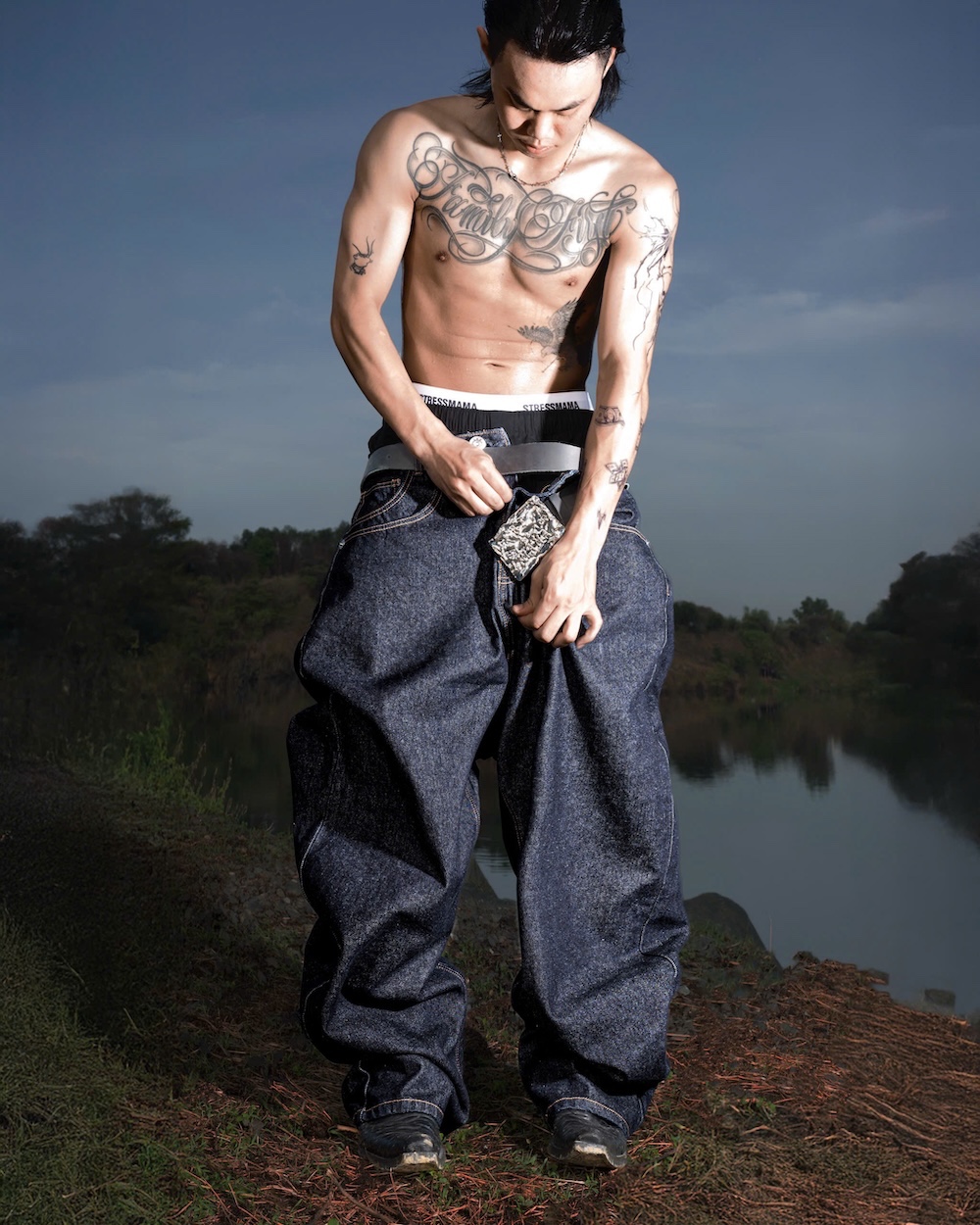 SSMA CORE V2 JEANS - DARK BLUE