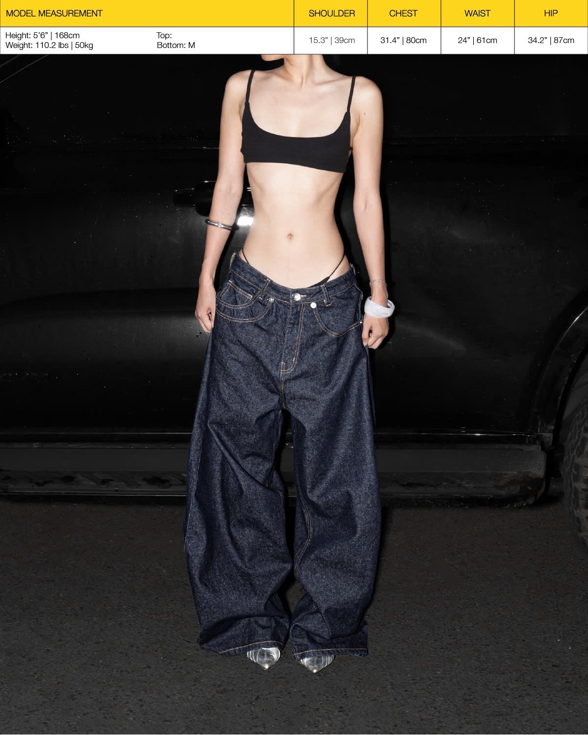 SSMA CORE V2 JEANS - DARK BLUE