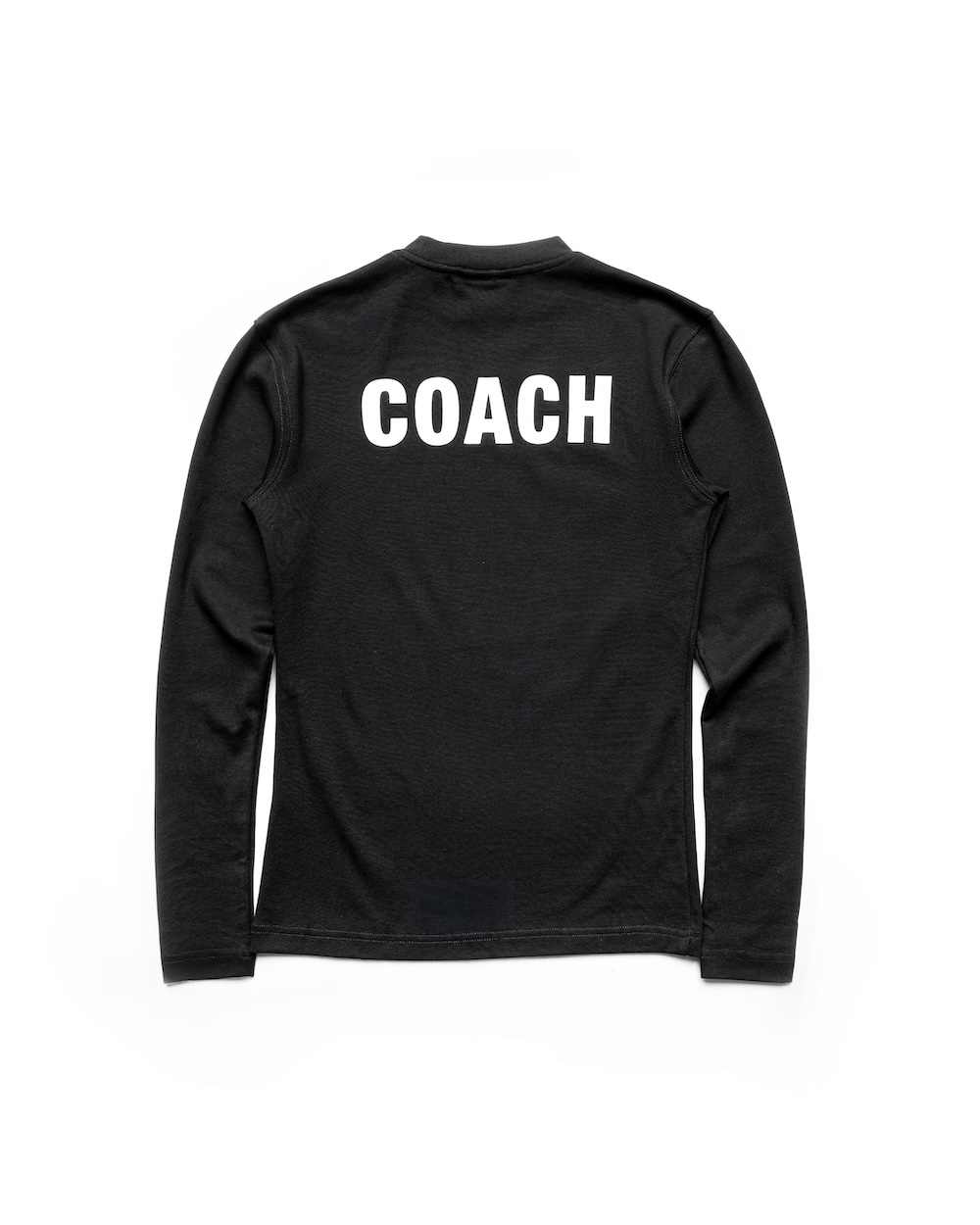 SSMA COACH FITTED LONGSLEEVE - BLACK