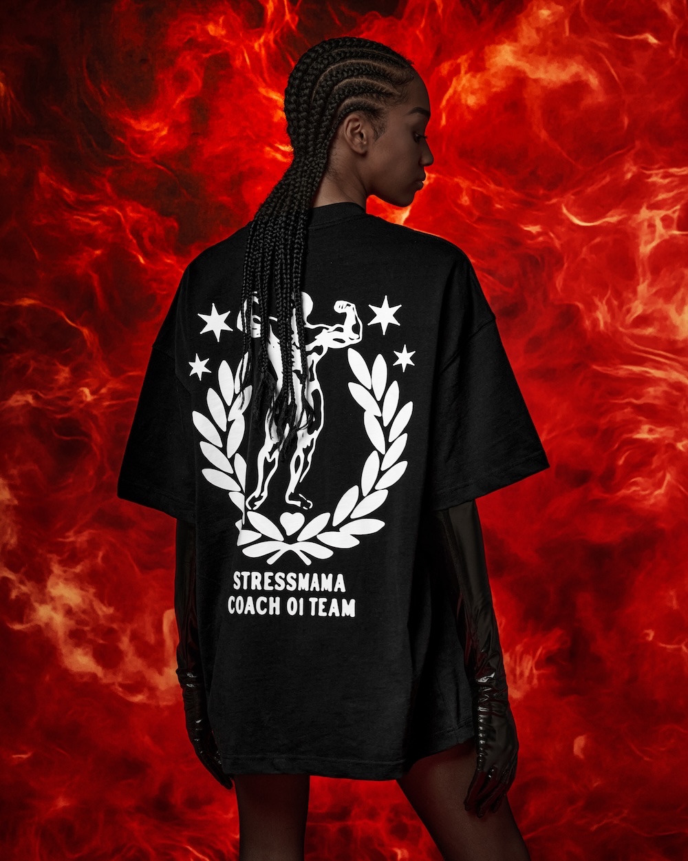SSMA BODYBUILDING T-SHIRT - BLACK