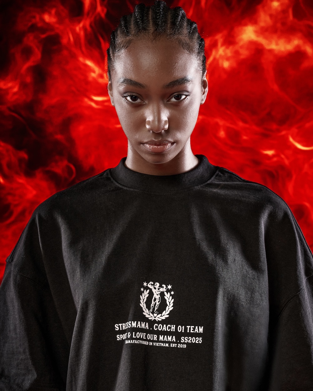 SSMA BODYBUILDING T-SHIRT - BLACK