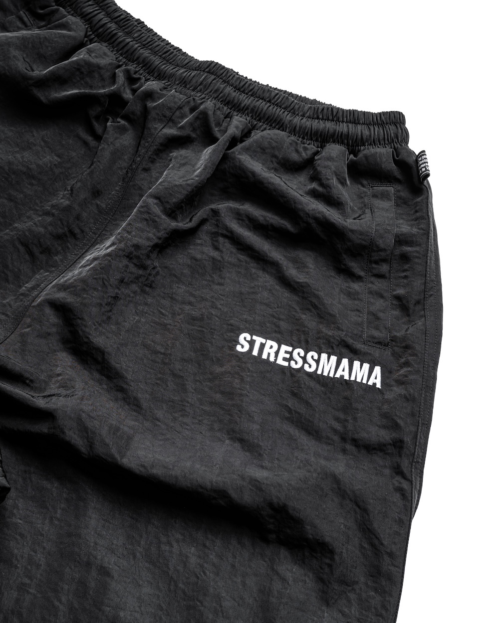 SSMA COACH TRACKSUIT PANTS - BLACK