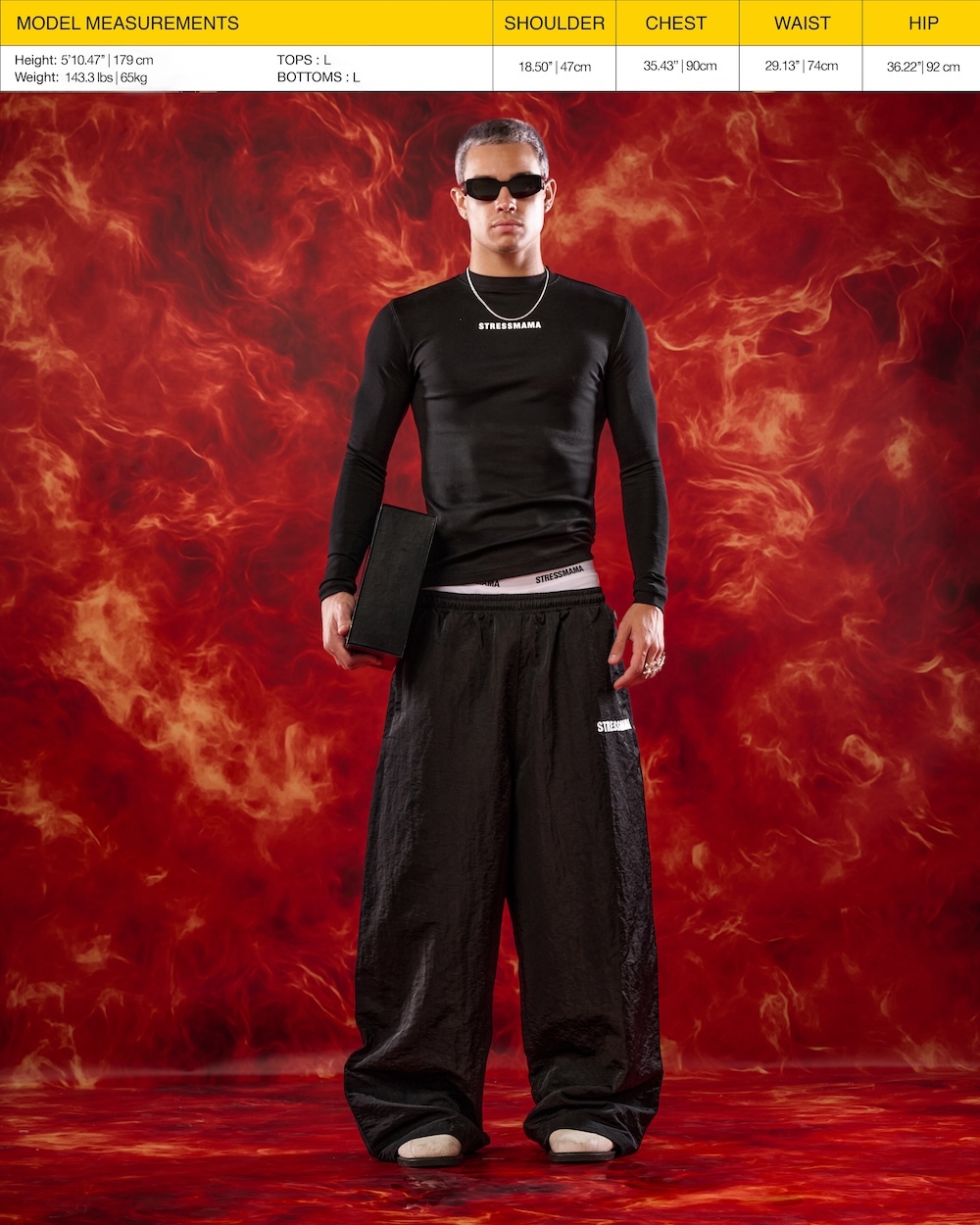 SSMA COACH FITTED LONGSLEEVE - BLACK