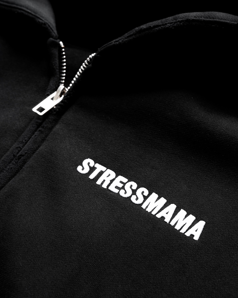 SSMA COACH ZIP HOODIE - BLACK