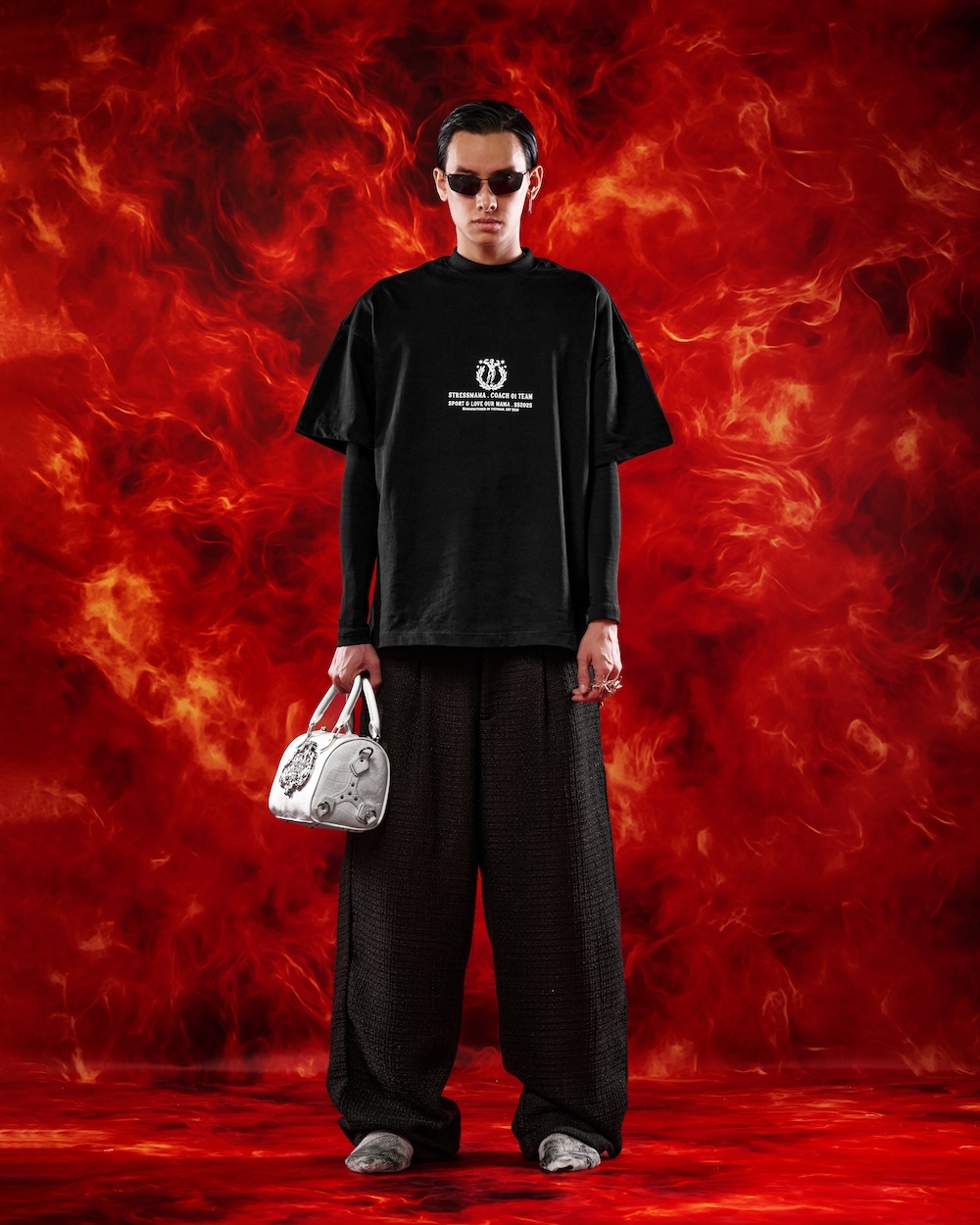 SSMA BODYBUILDING T-SHIRT - BLACK