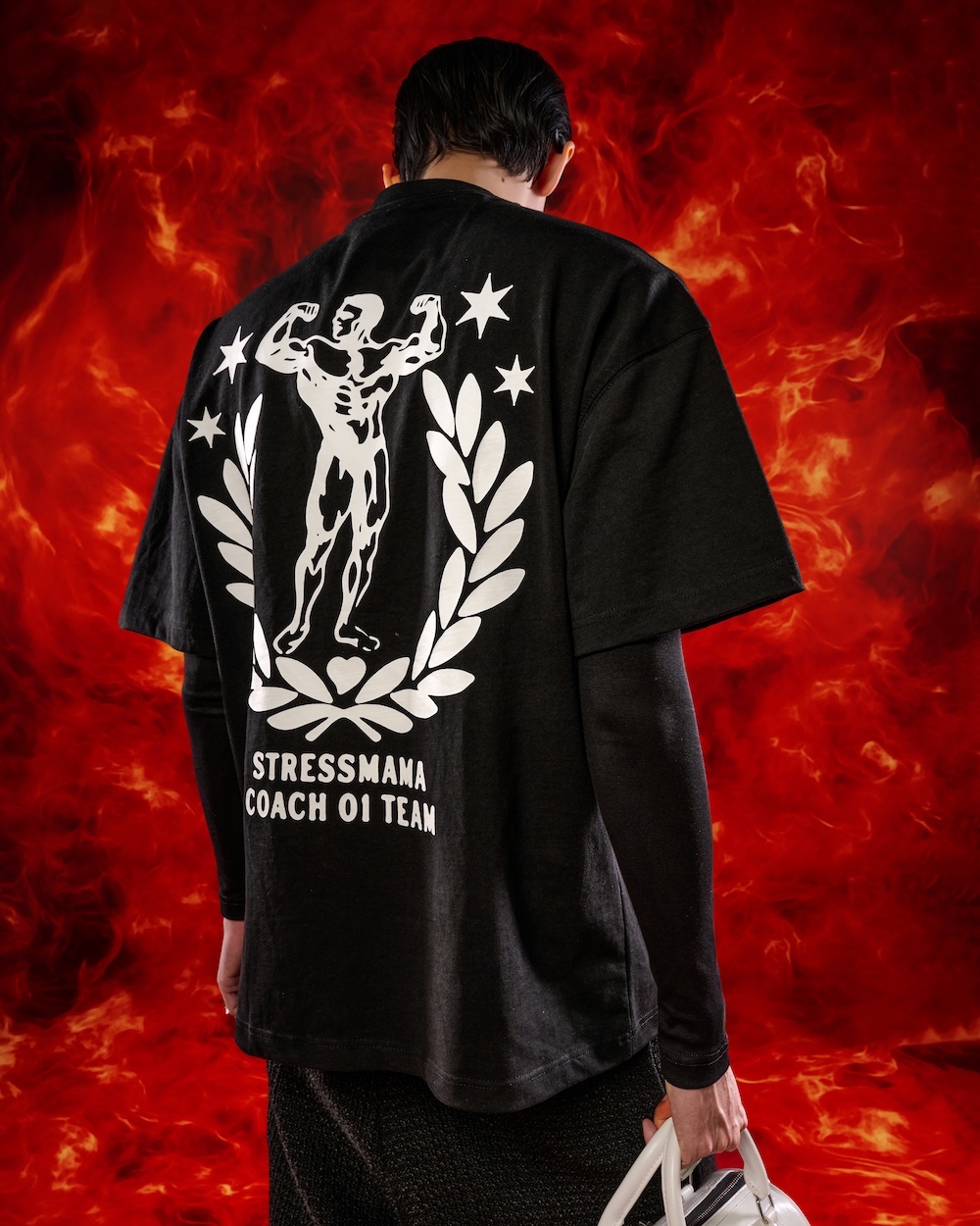 SSMA BODYBUILDING T-SHIRT - BLACK