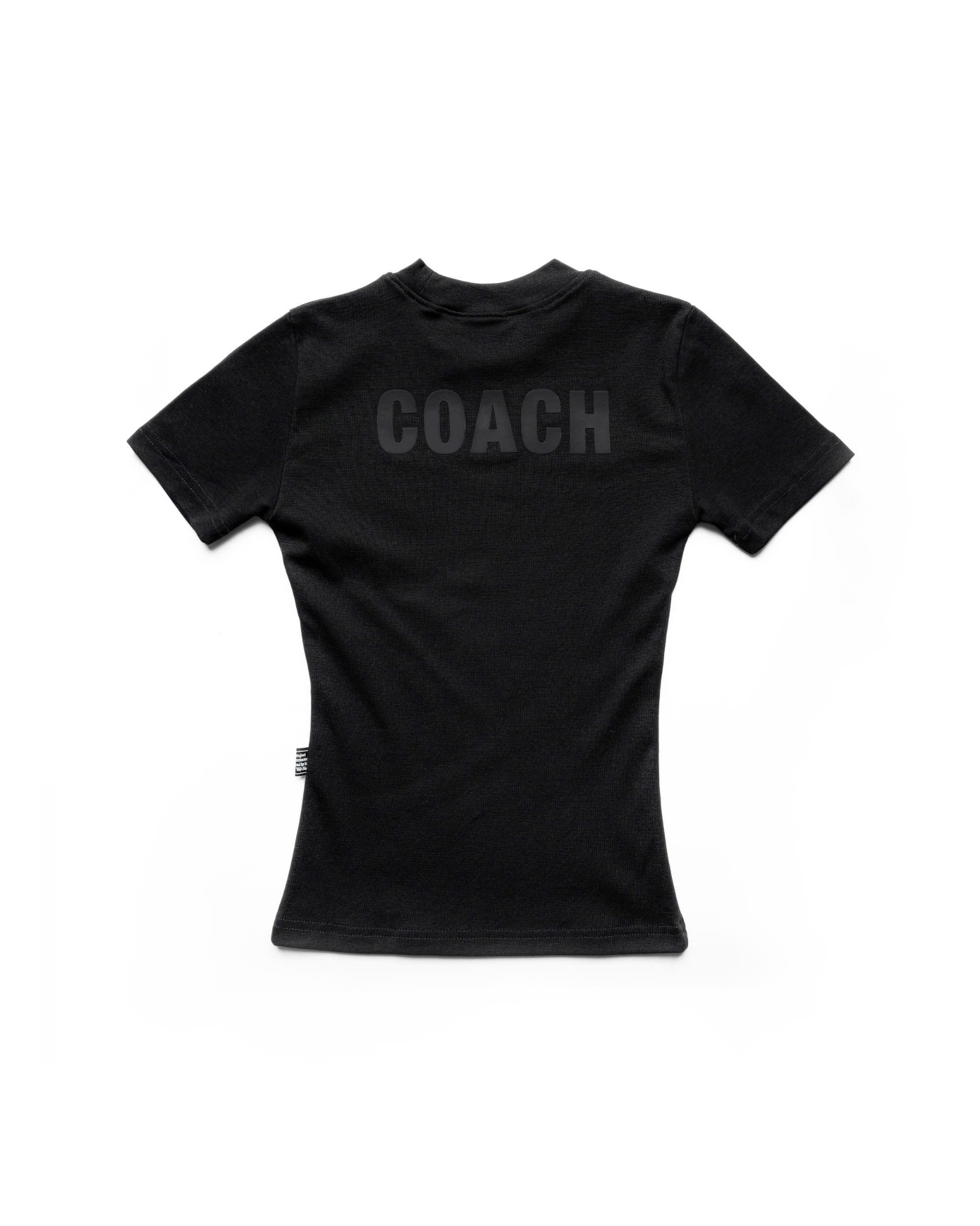 SSMA COACH BABY TEE - BLACK