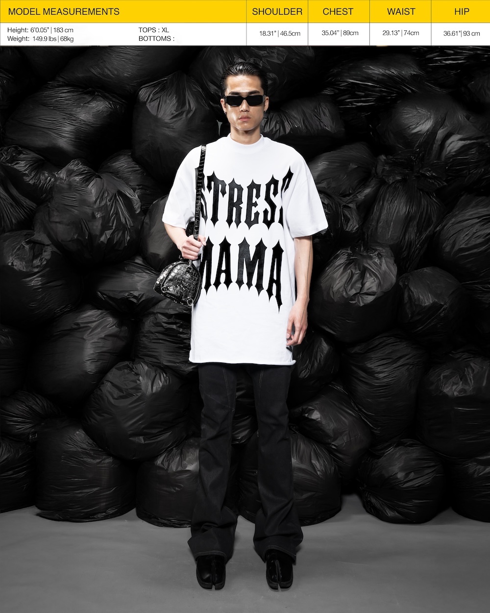 SUMMER25 THREAT T-SHIRT - WHITE