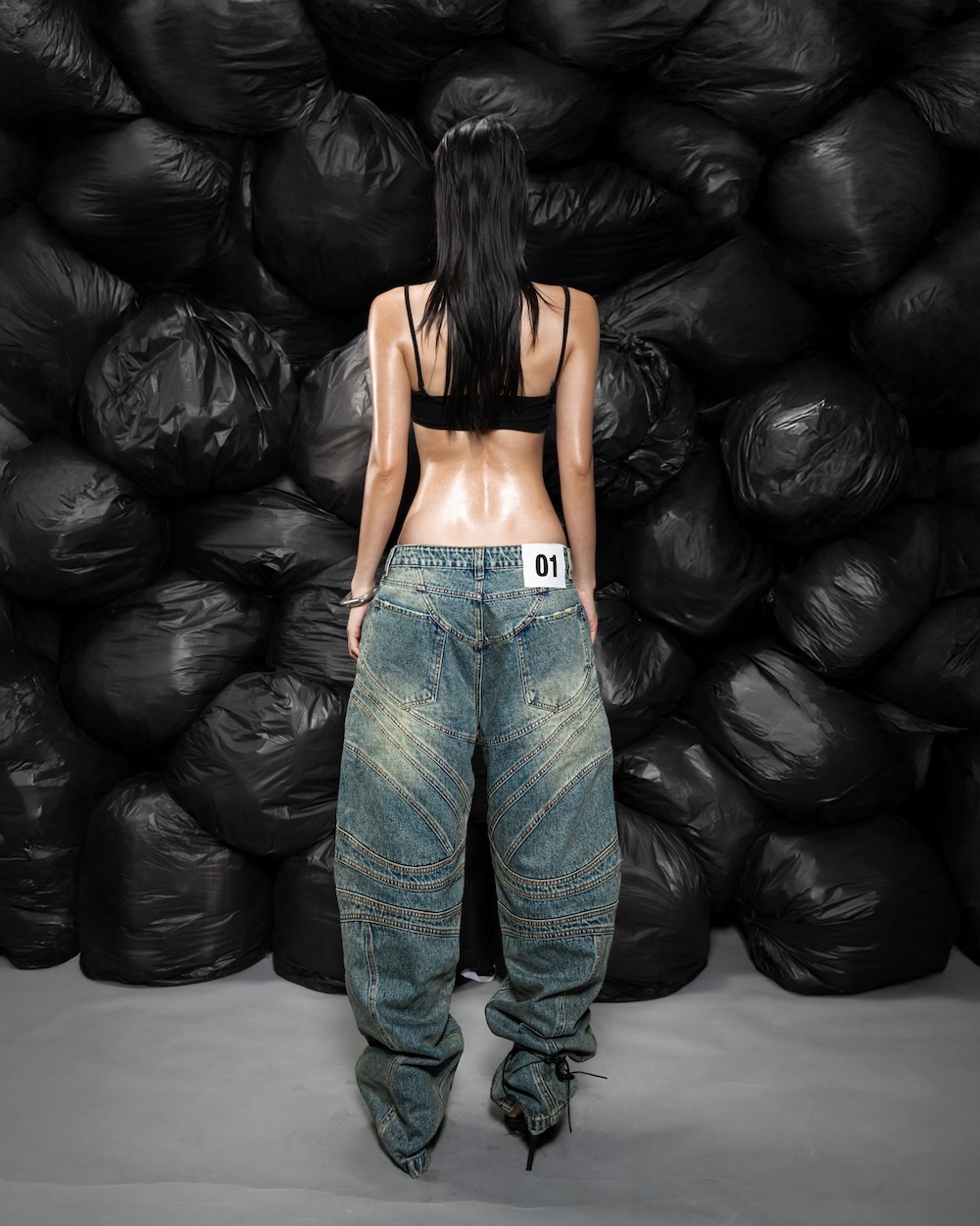 SSMA ROBOT LEGS JEANS - BLUE