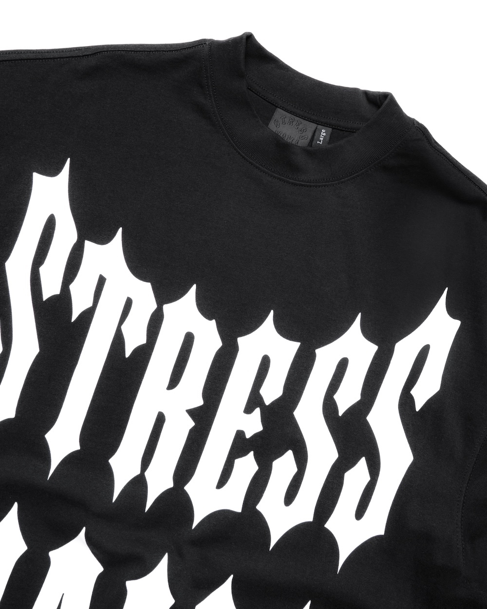 SUMMER25 THREAT T-SHIRT - BLACK