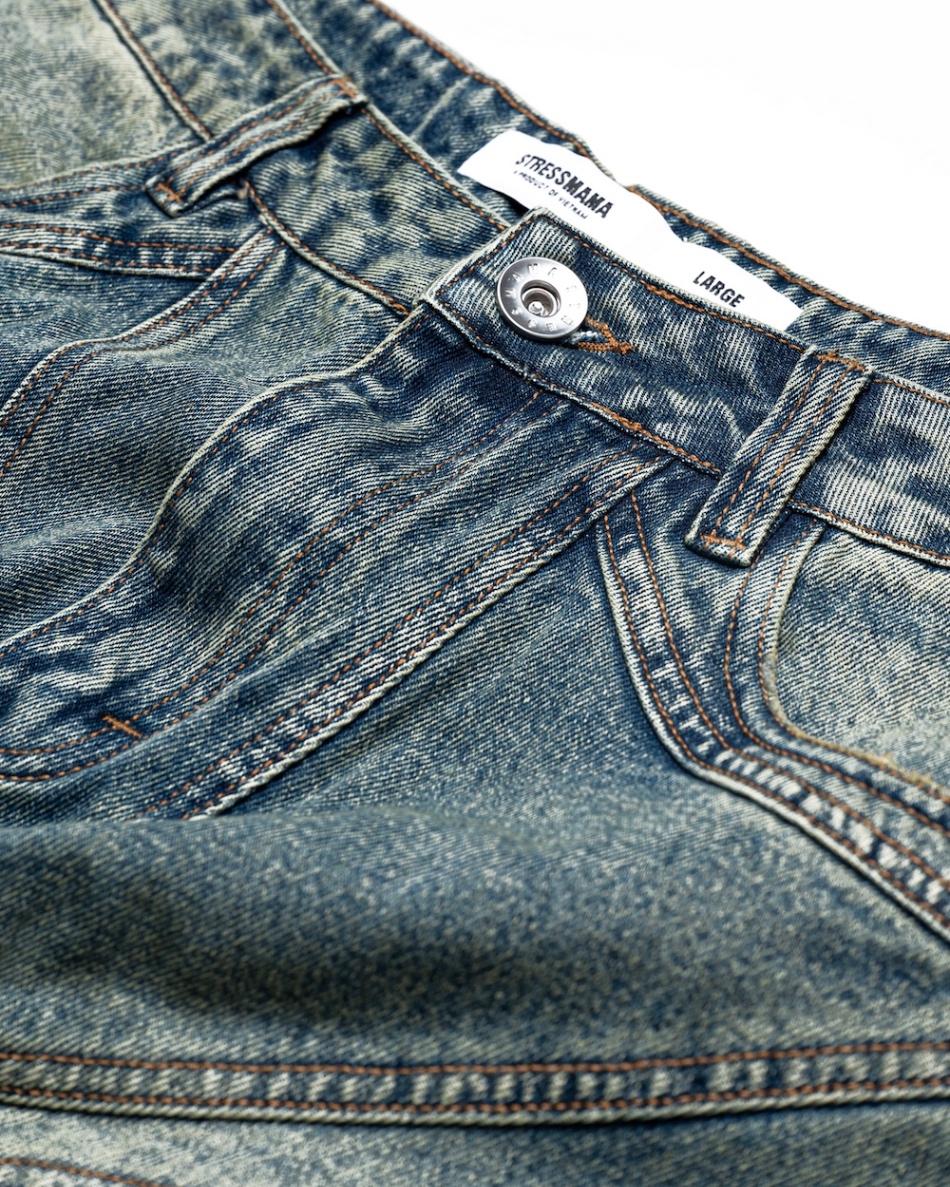 SSMA ROBOT LEGS JEANS - BLUE