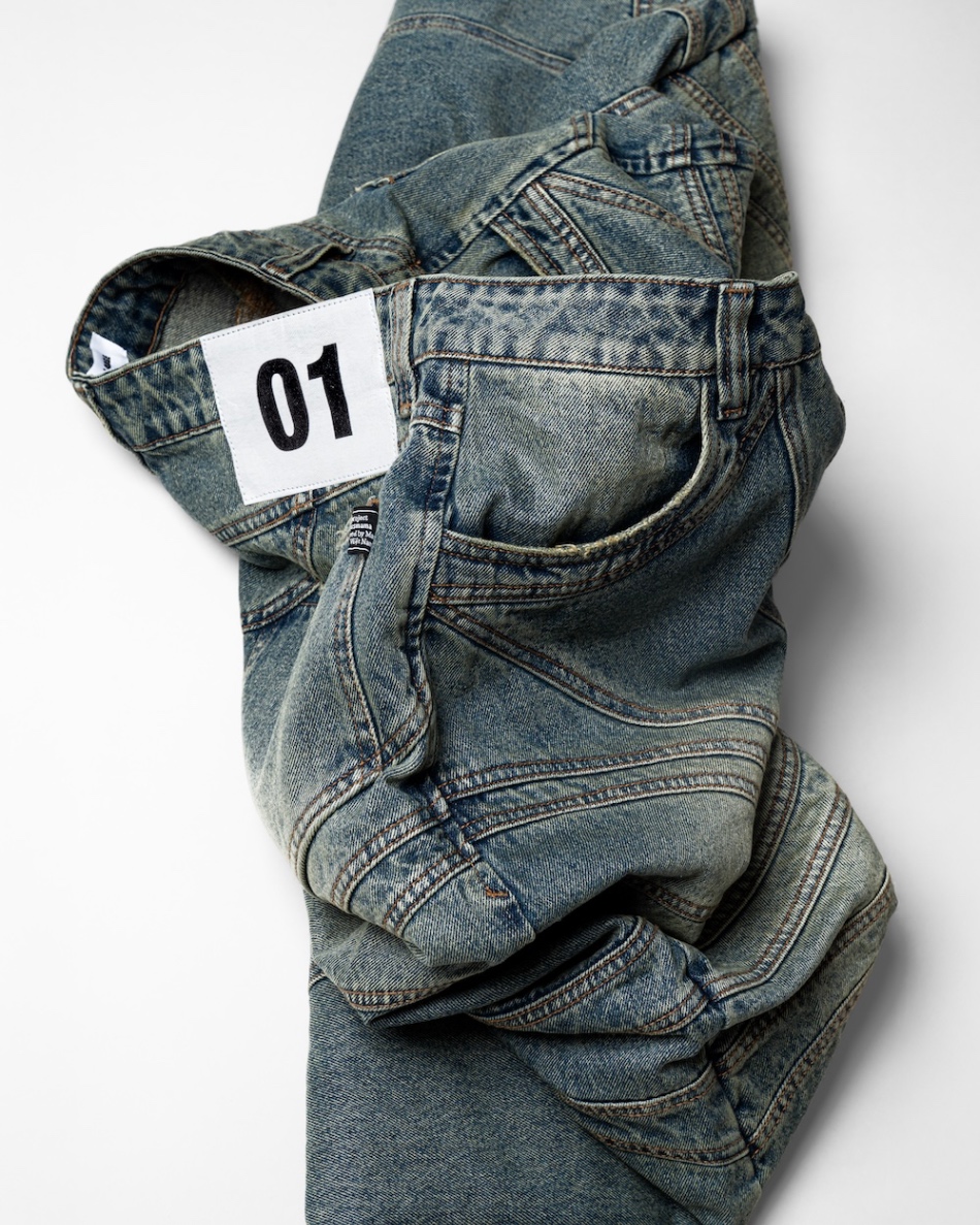 SSMA ROBOT LEGS JEANS - BLUE
