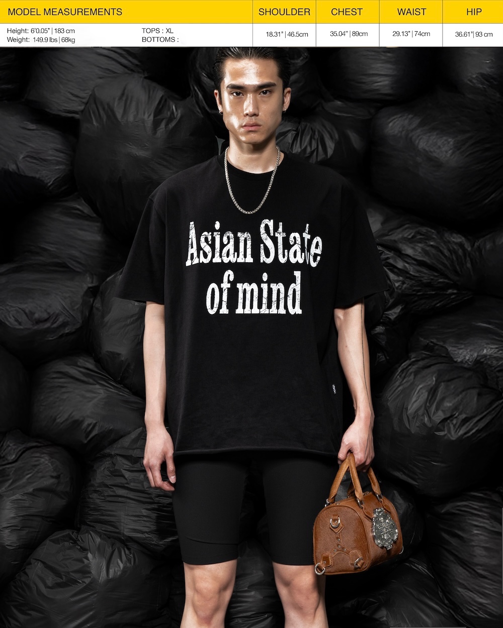 SSMA ASIAN T-SHIRT - BLACK