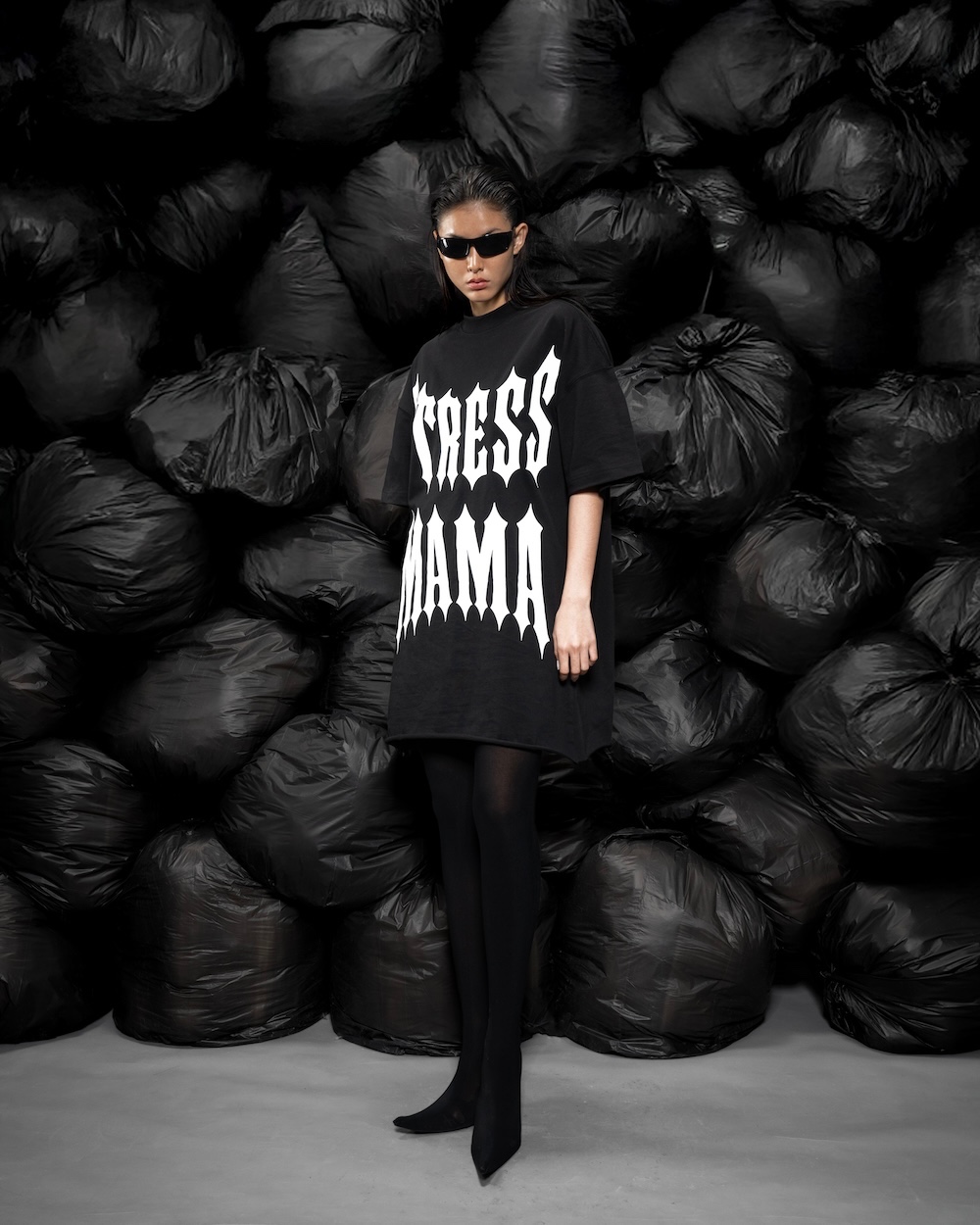 SUMMER25 THREAT T-SHIRT - BLACK