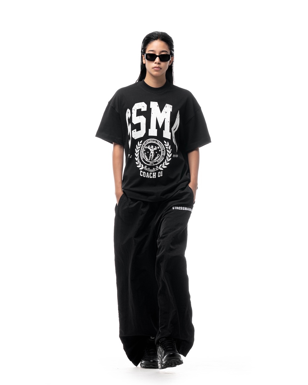 SSMA PT UNIVERSITY T-SHIRT - BLACK