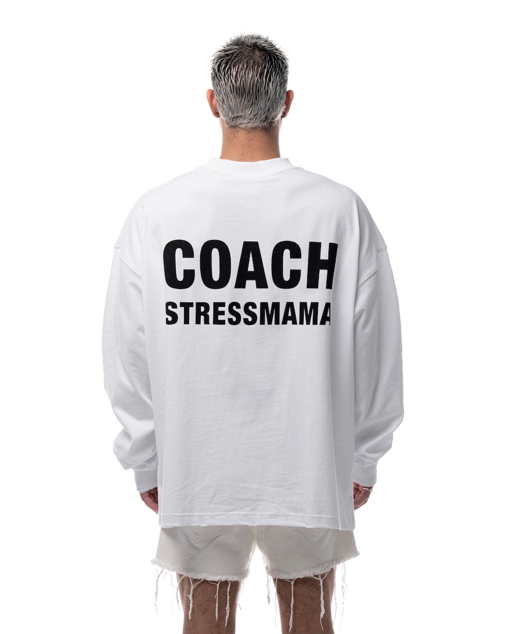 SSMA COACH LONGSLEEVE - WHITE