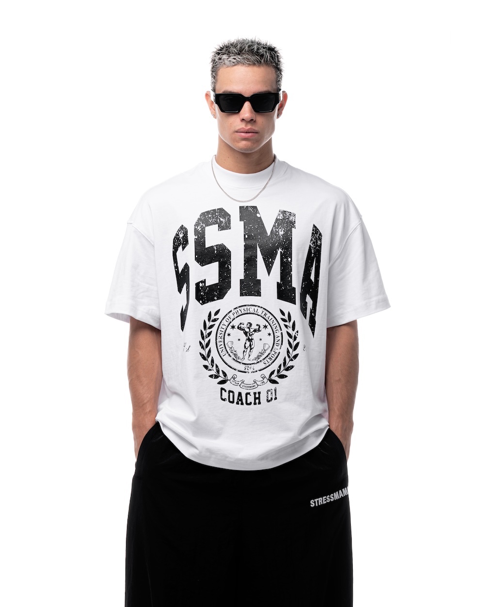 SSMA PT UNIVERSITY T-SHIRT - WHITE