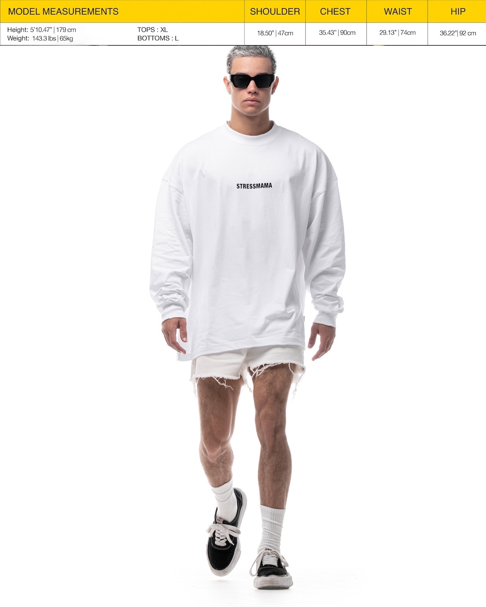 SSMA COACH LONGSLEEVE - WHITE