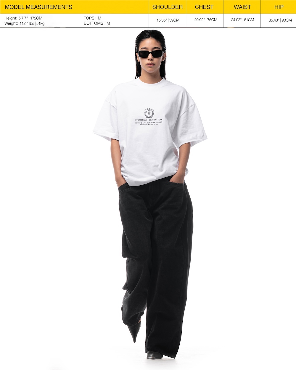 SSMA BODYBUILDING T-SHIRT - WHITE