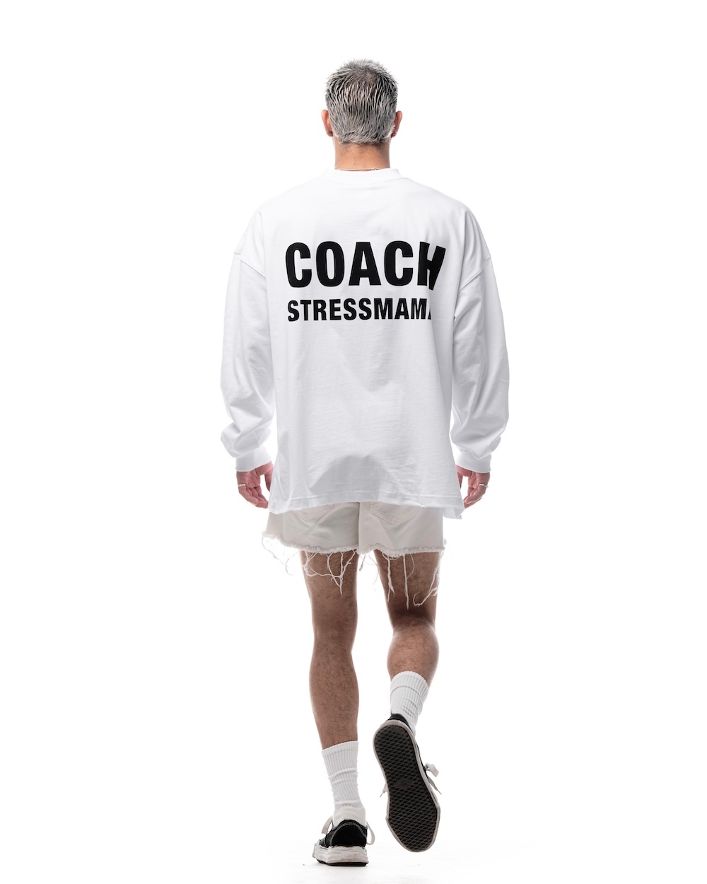 SSMA COACH LONGSLEEVE - WHITE