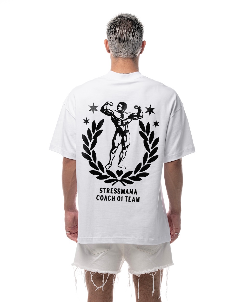 SSMA BODYBUILDING T-SHIRT - WHITE
