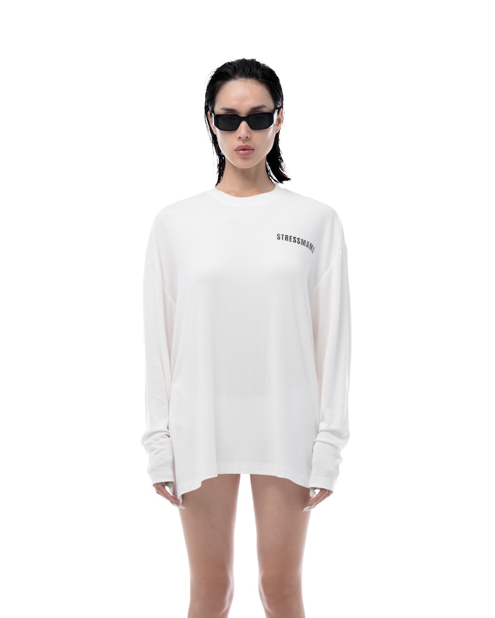 HÔTEL MAMA LONGSLEEVE - WHITE