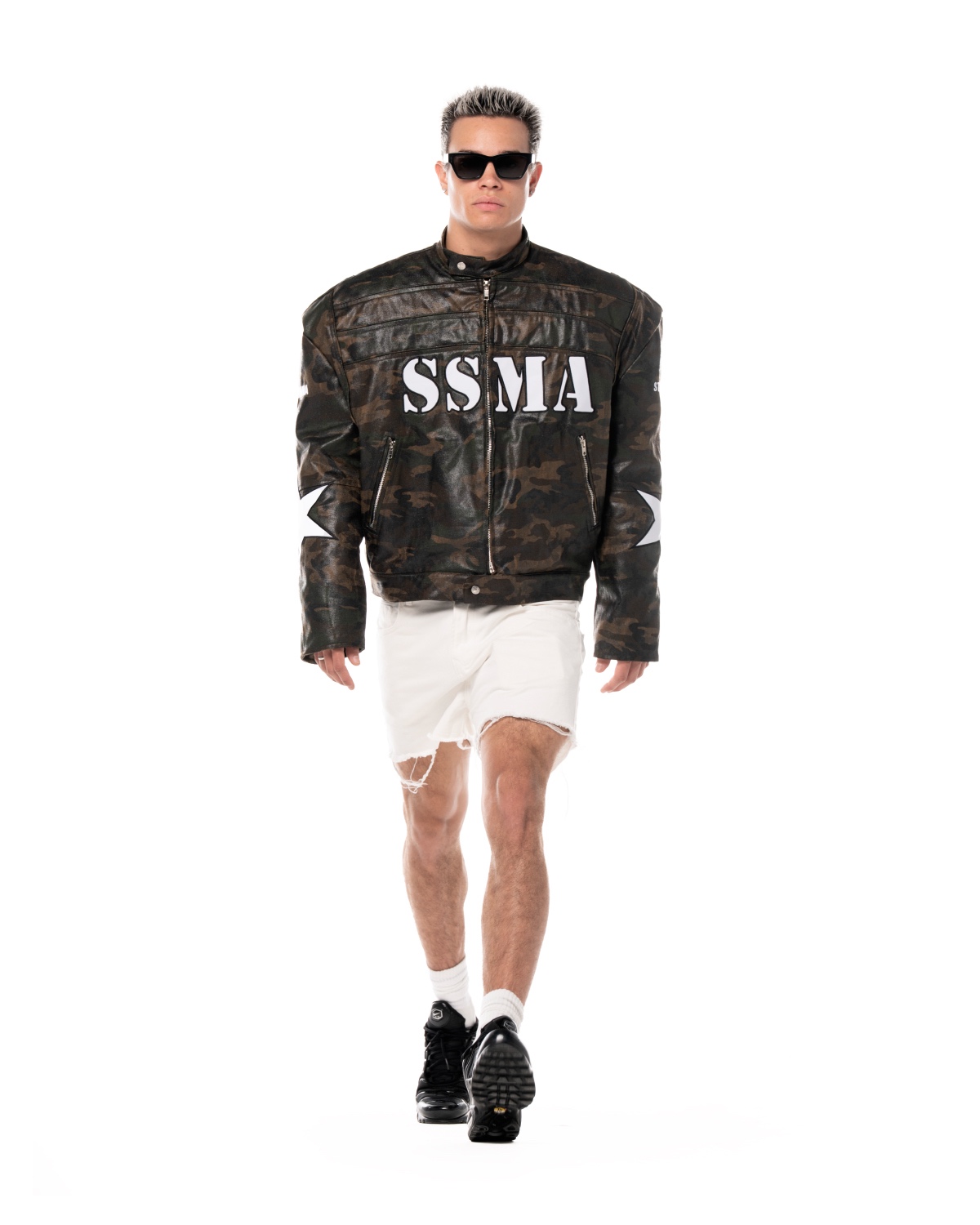 MAMAFIA CAMOUFLAGE JACKET - CAMO