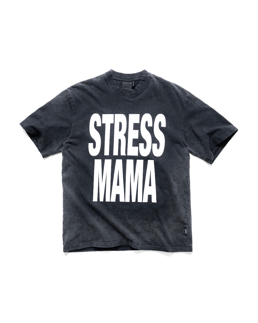 MAMAFIA BASIC WASHED T-SHIRT - BLACK