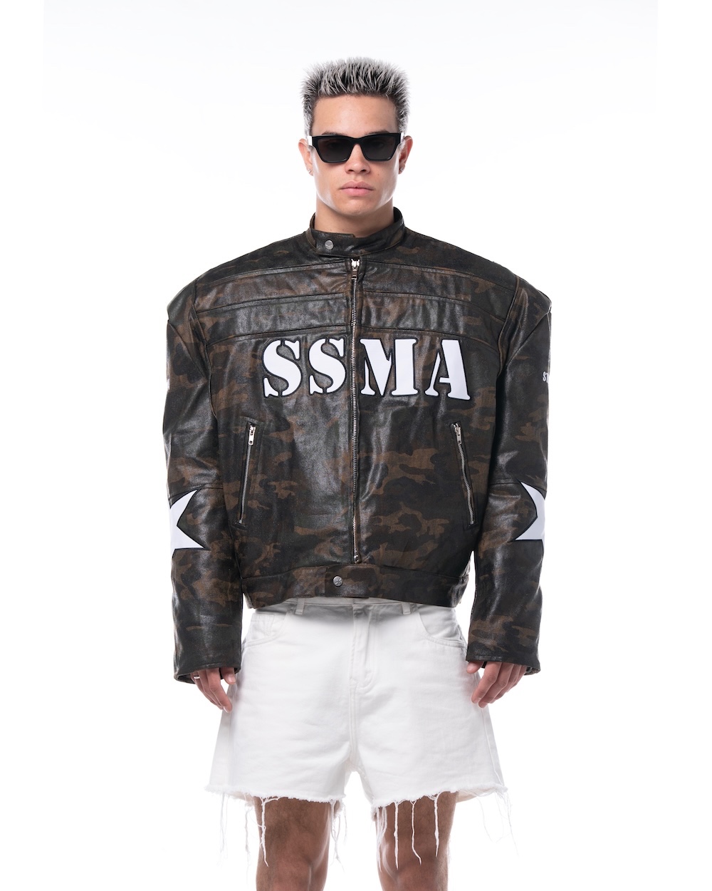 MAMAFIA CAMOUFLAGE JACKET - CAMO - L