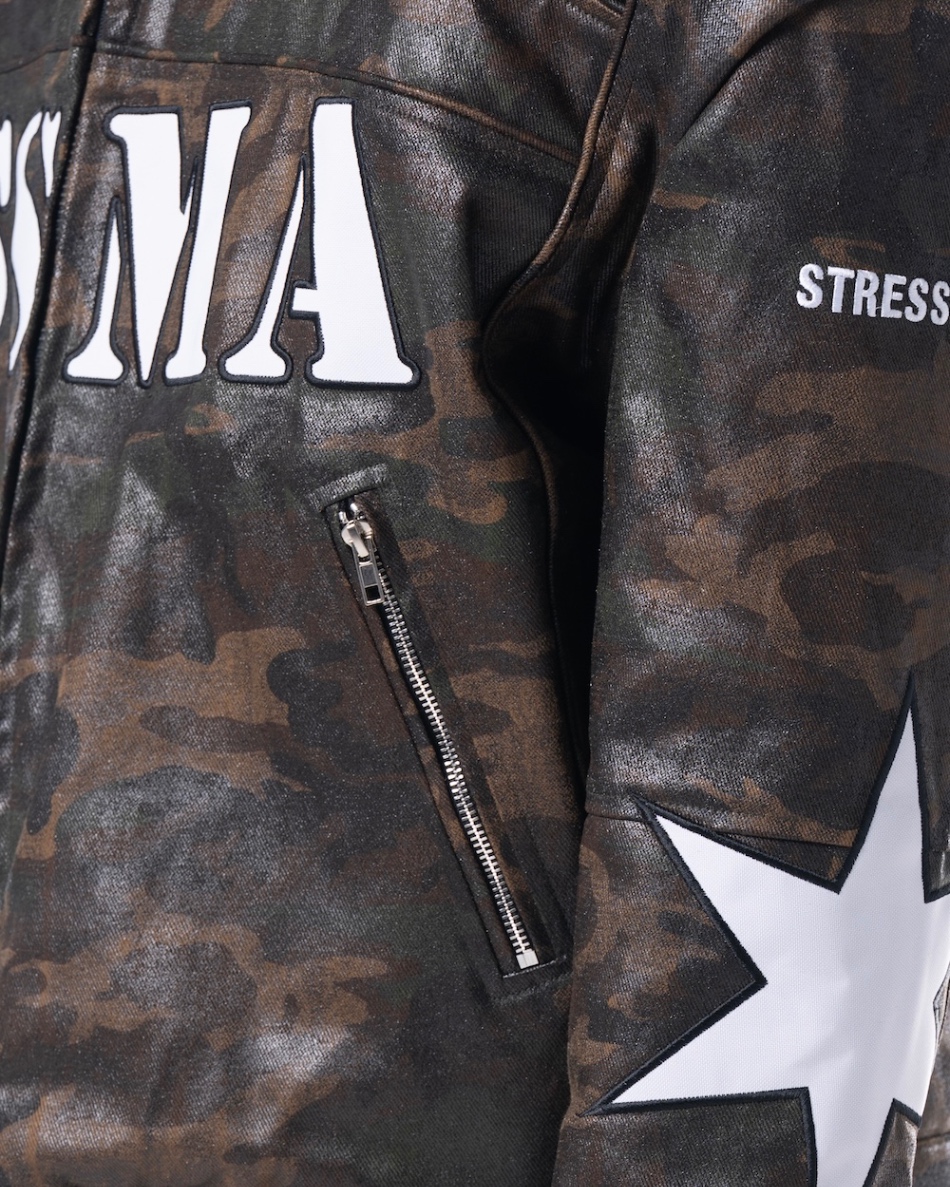 MAMAFIA CAMOUFLAGE JACKET - CAMO