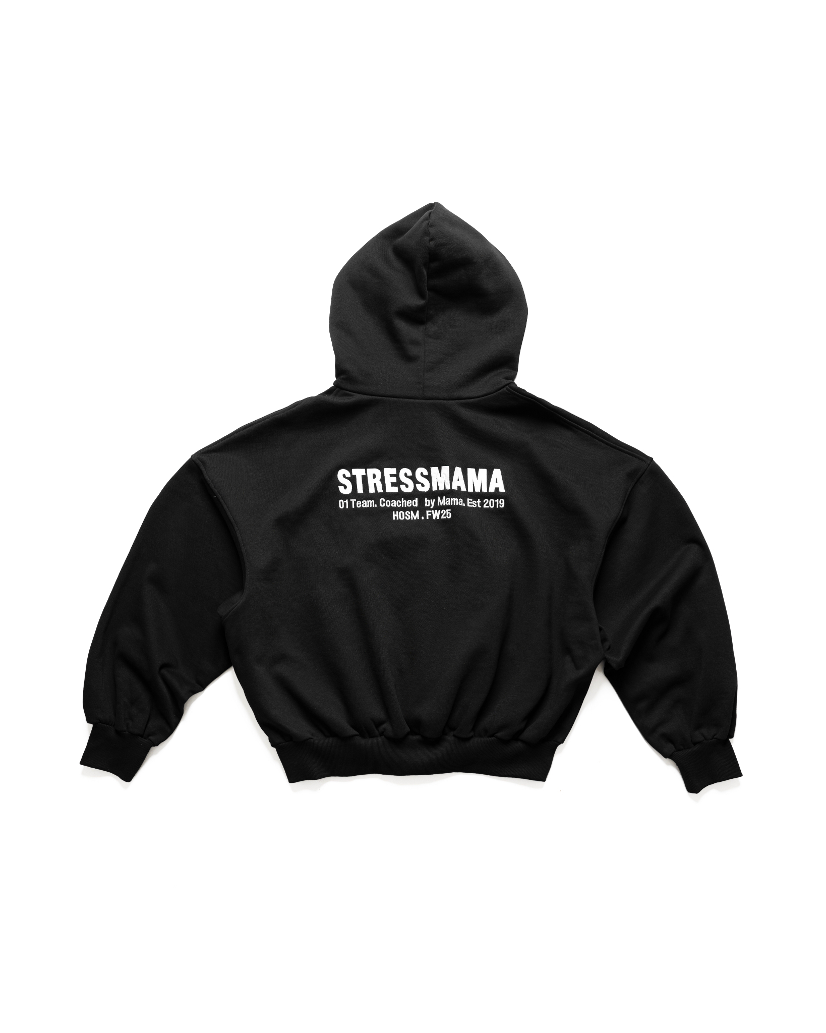 FALL25 01 TEAM HOODIE - BLACK