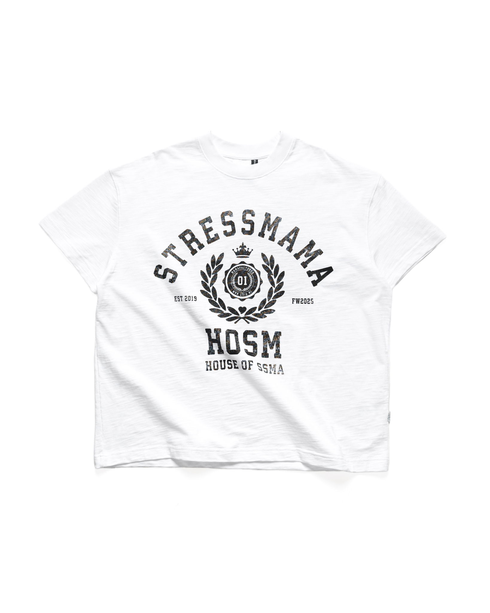 FALL25 HOSM BIG-BOXY T-SHIRT - WHITE