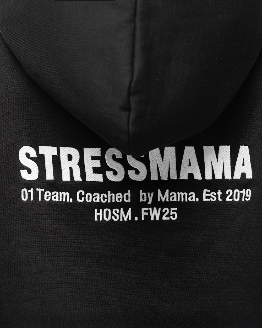 FALL25 01 TEAM HOODIE - BLACK